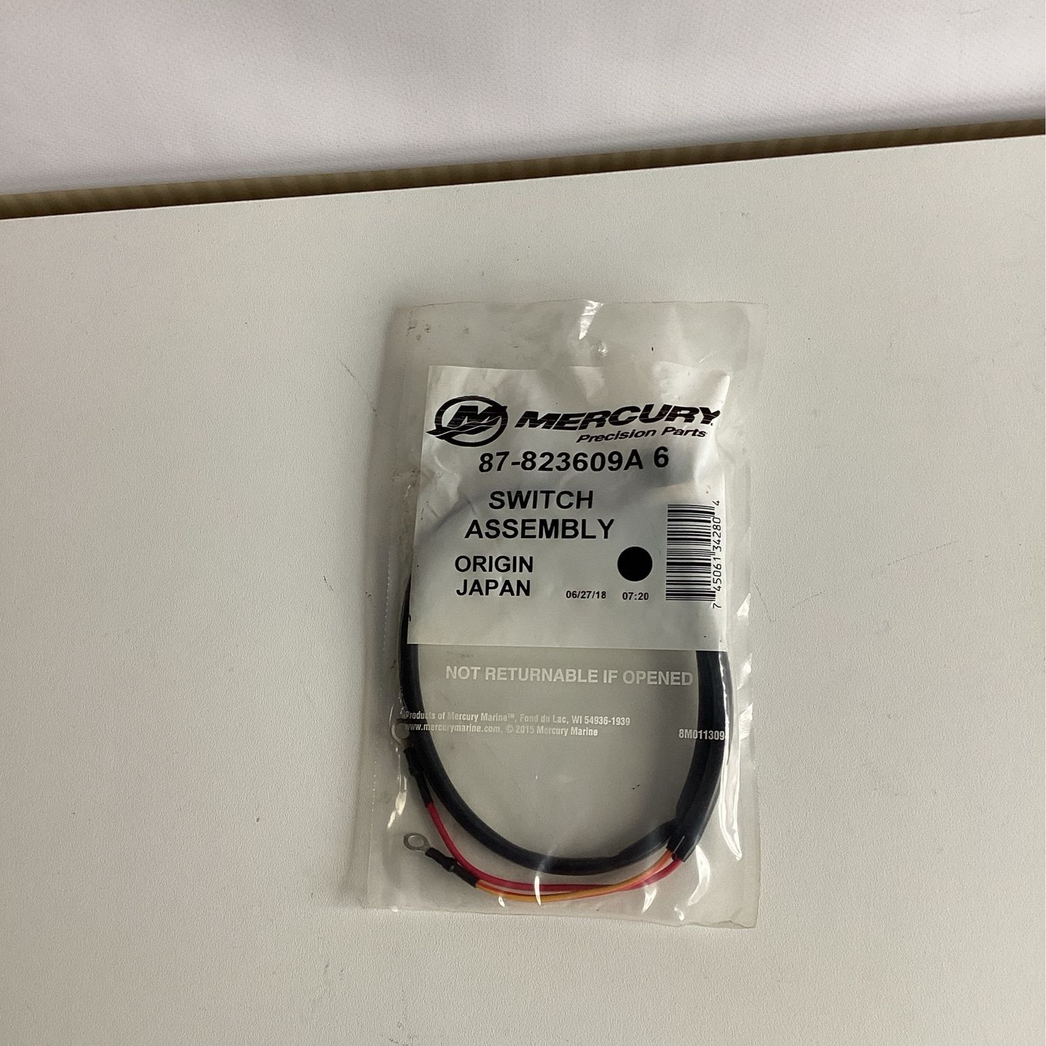 Mercury 823609A6 Switch Assembly
