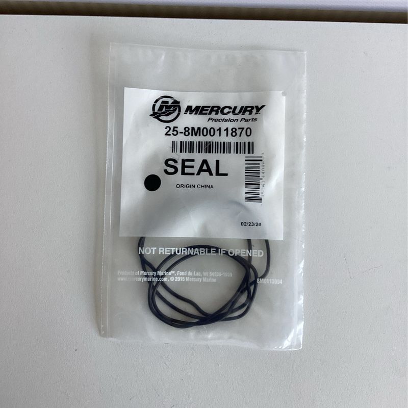 Mercury 8M0011870 Seal