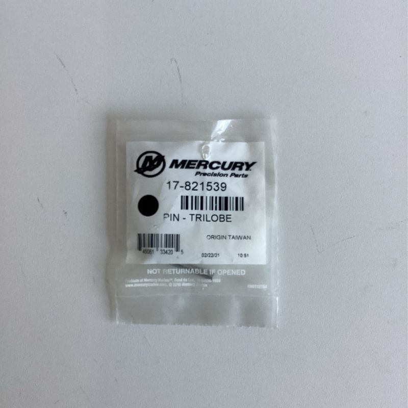 Mercury 821539 PIN-Trilobe