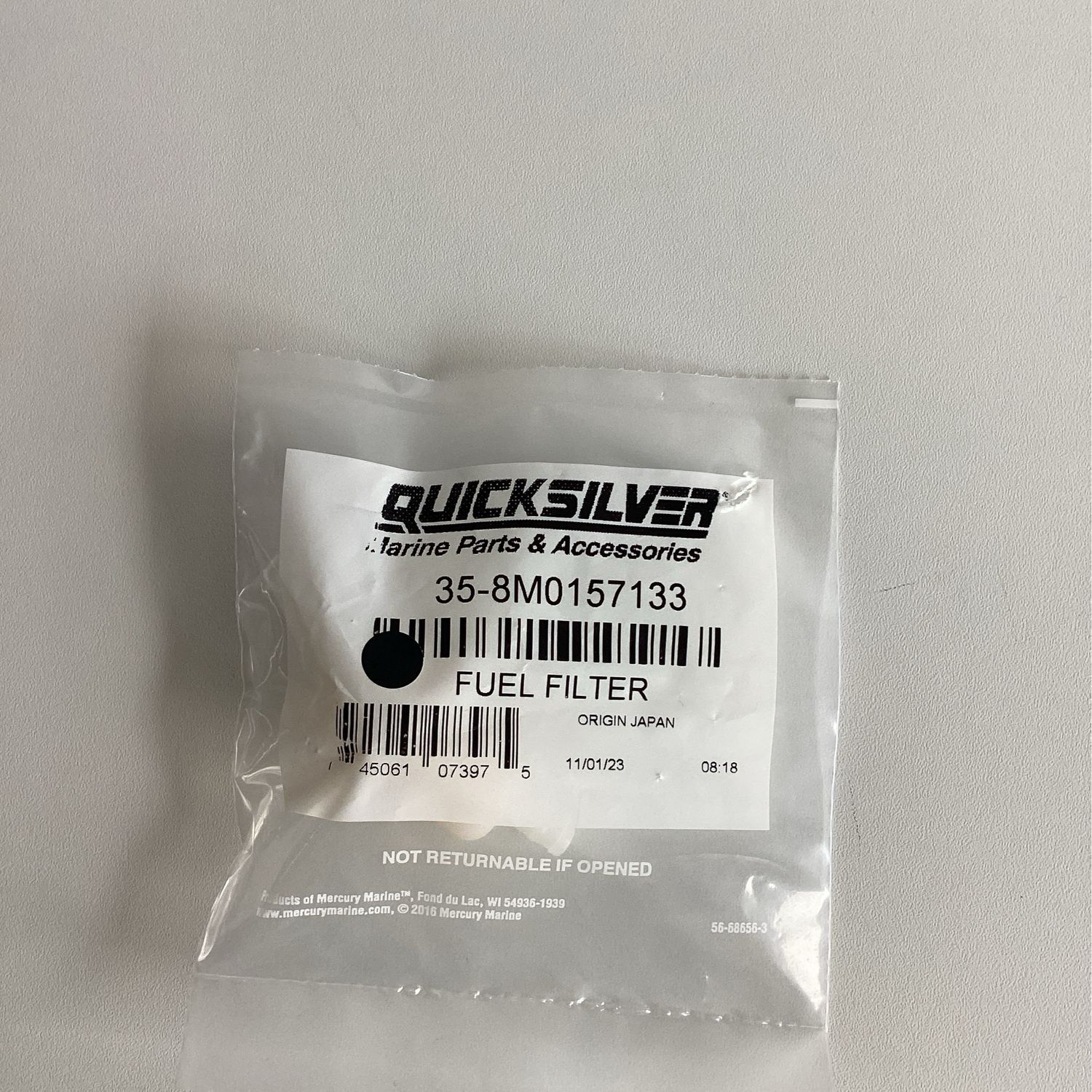 Quicksilver 8M0157133 Fuel Filter