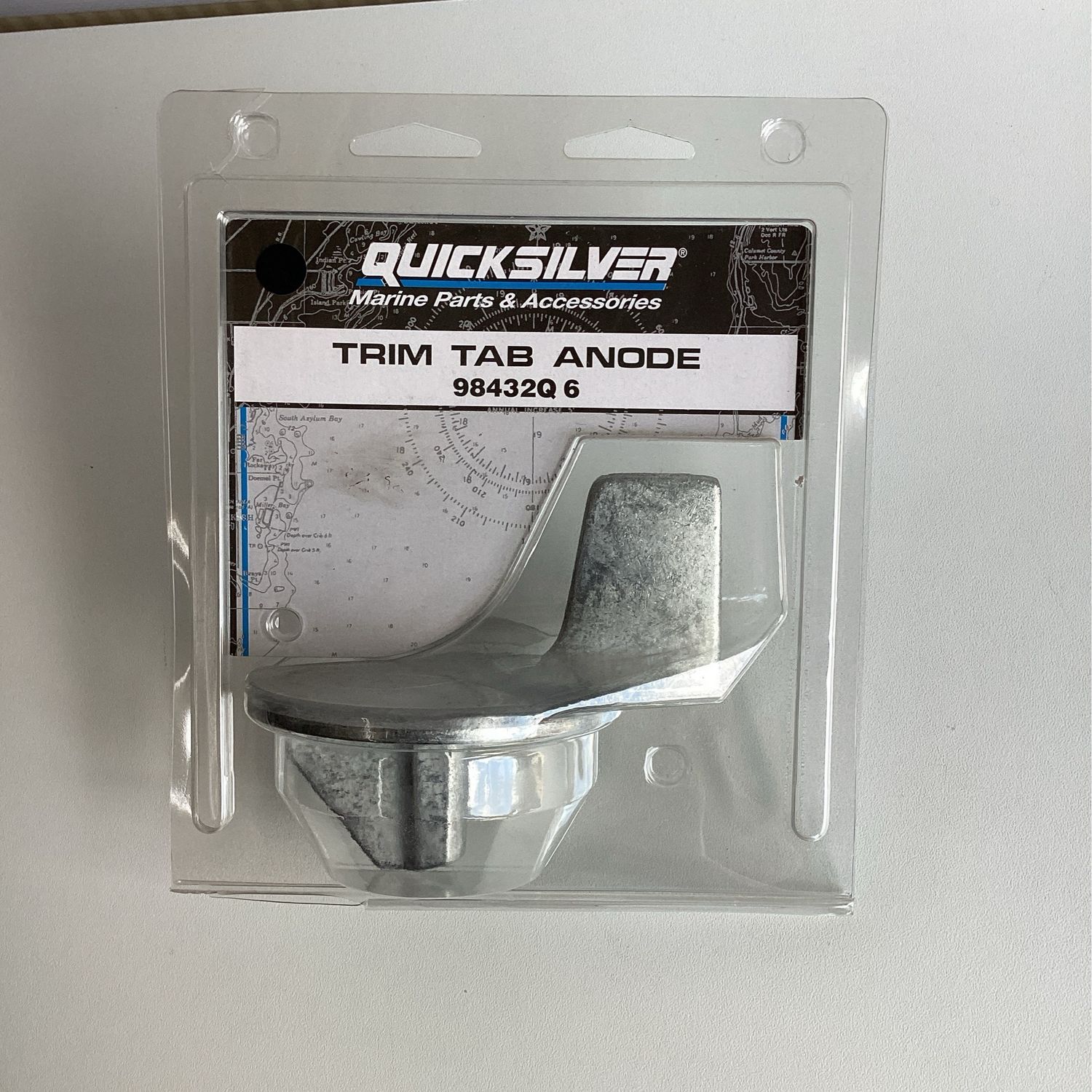 Quicksilver 98432Q6 Trim Tab Anode