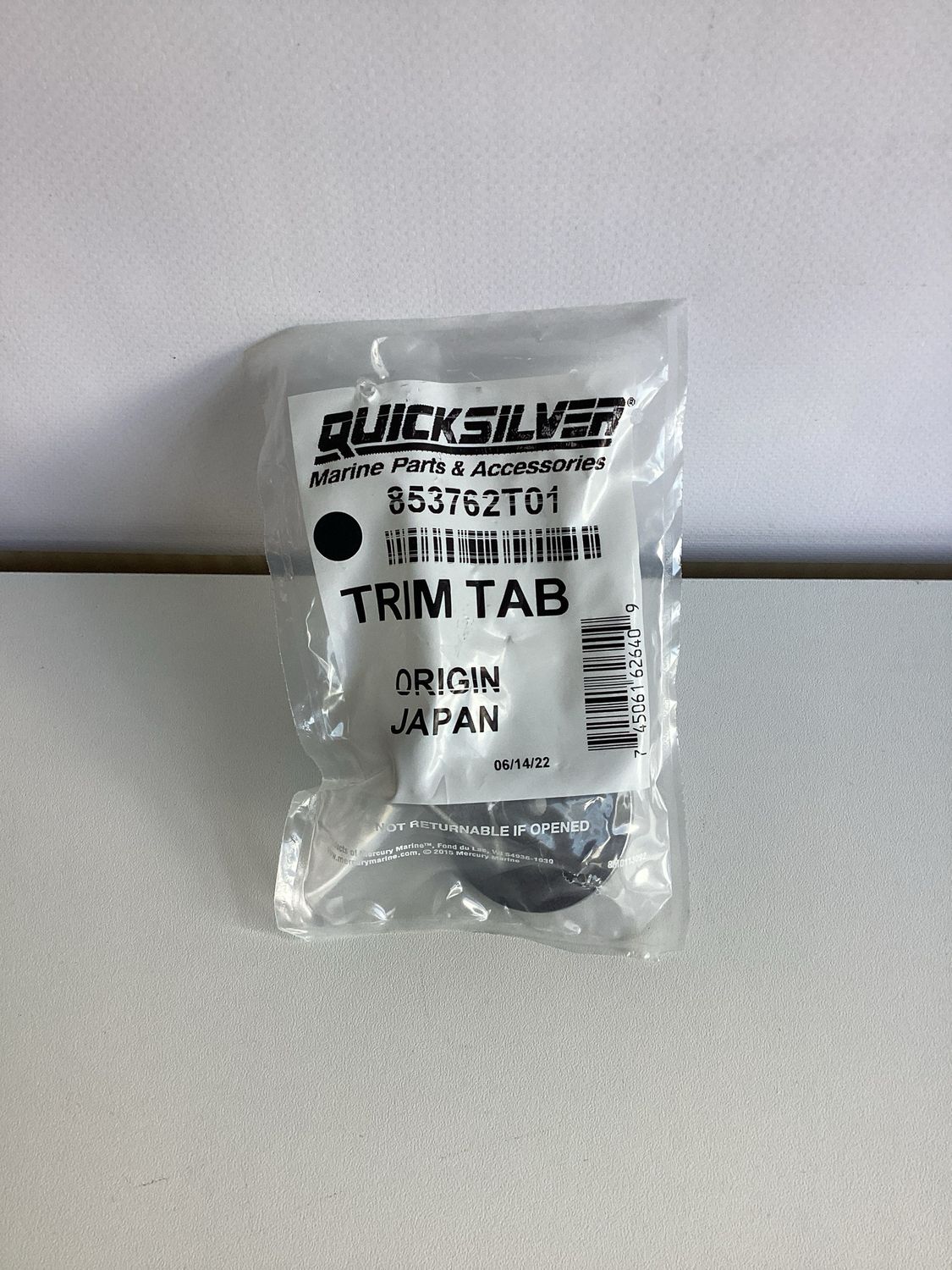 Quicksilver 853762T02 Trim Tab