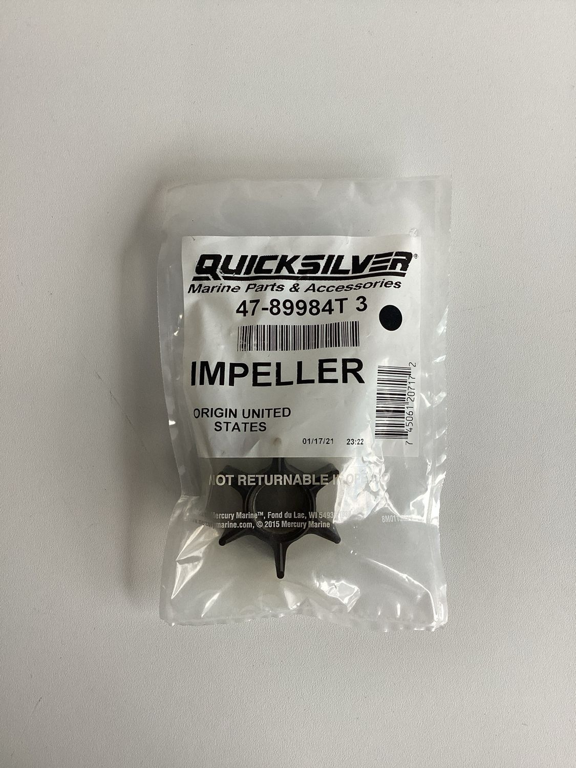 Quicksilver 89984T3 Impeller