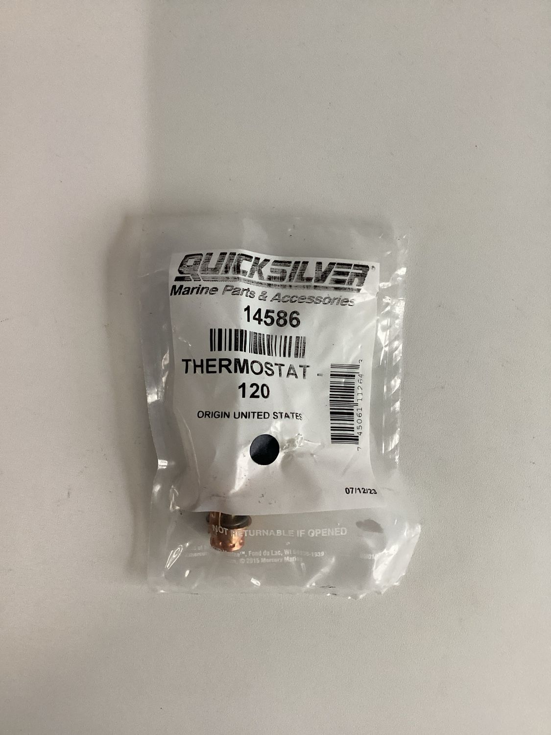 Quicksilver 14586 Thermostat