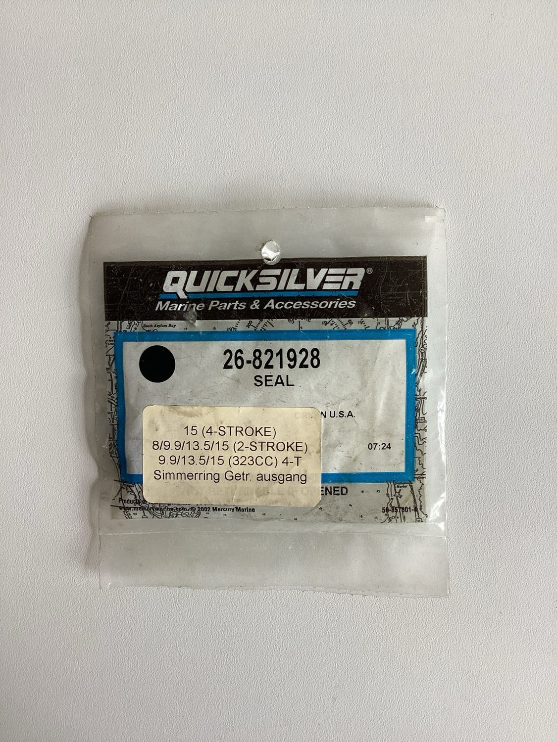 Quicksilver 821928 Seal