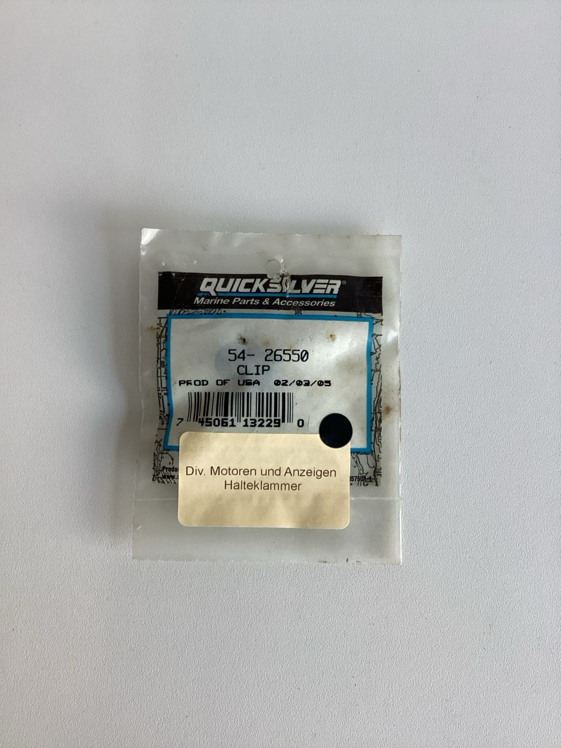 Quicksilver 26550 Clip