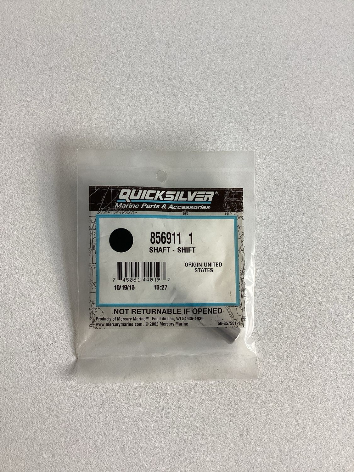 Quicksilver 8569111 Shaft-Shift