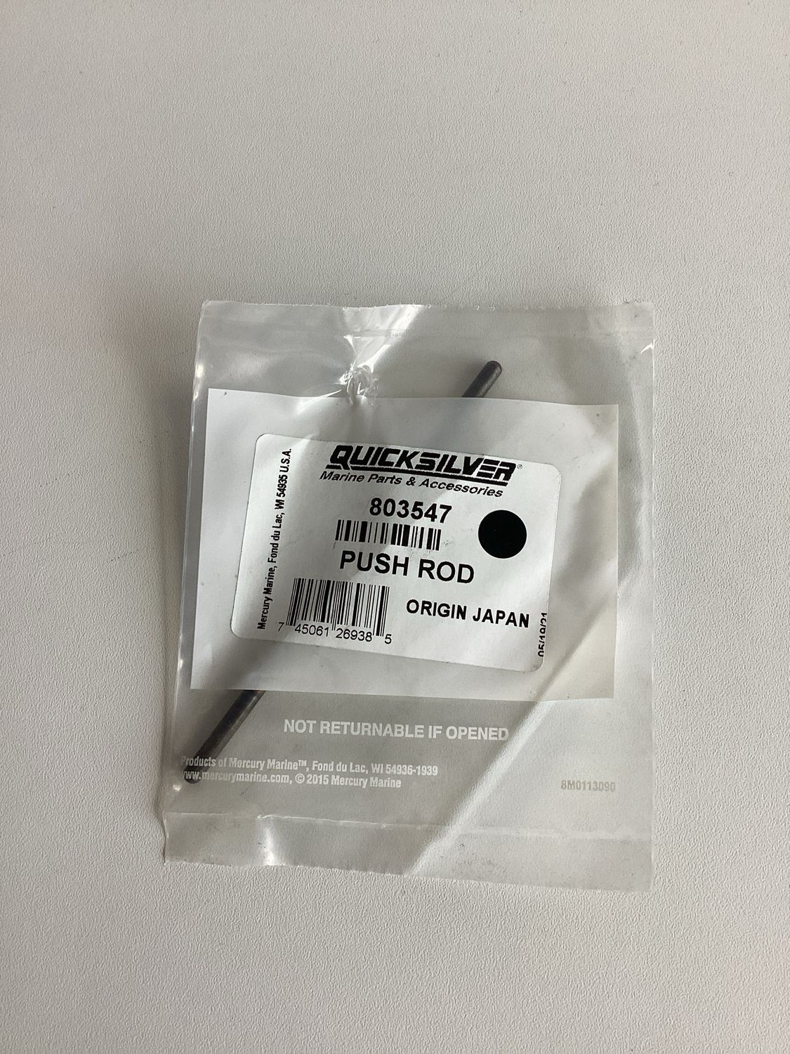 Quicksilver 803547 Push Rod