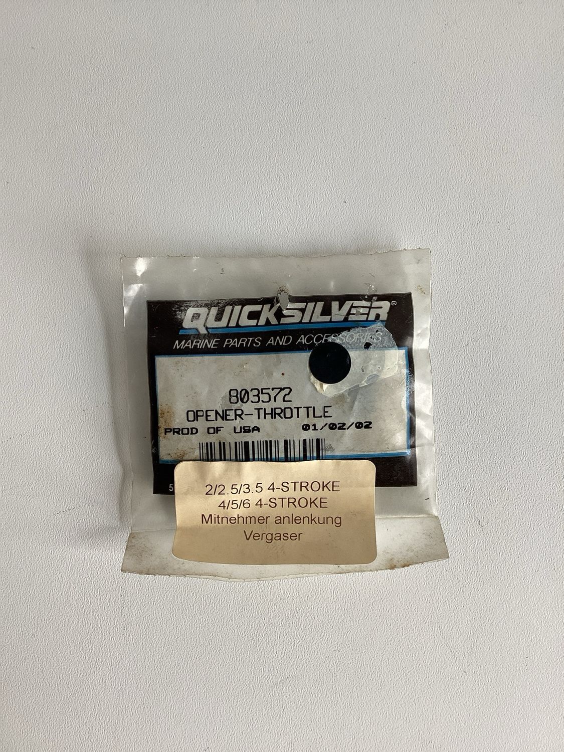 Quicksilver 803572 Opener-Throttle