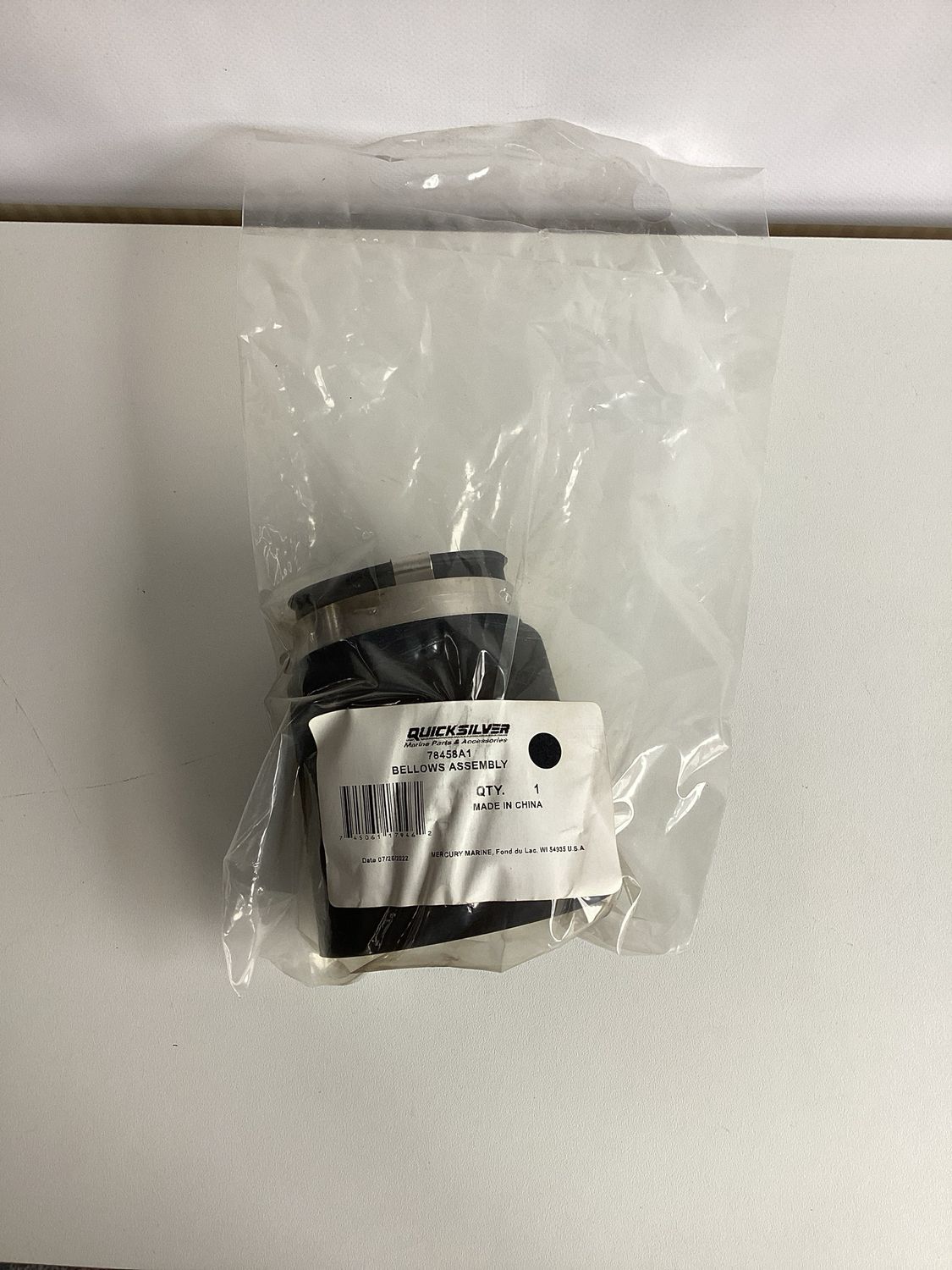 Quicksilver 78458A1 Bellows Assembly