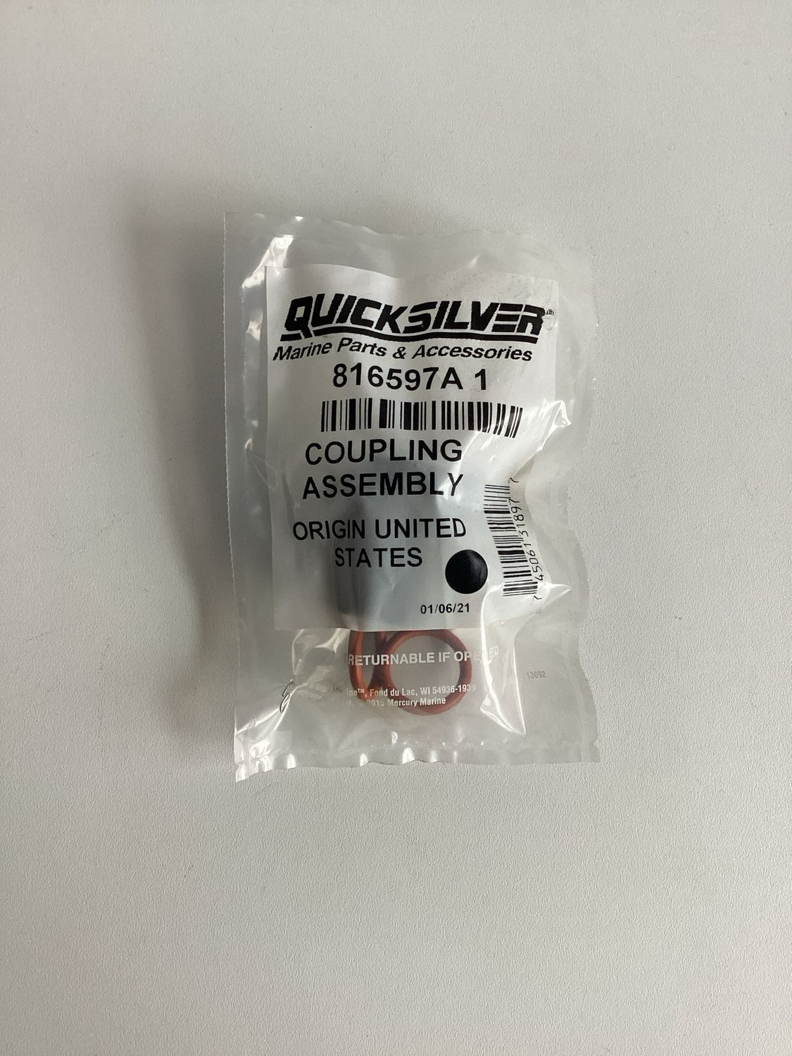 Quicksilver 816597A1 Coupling Assembly