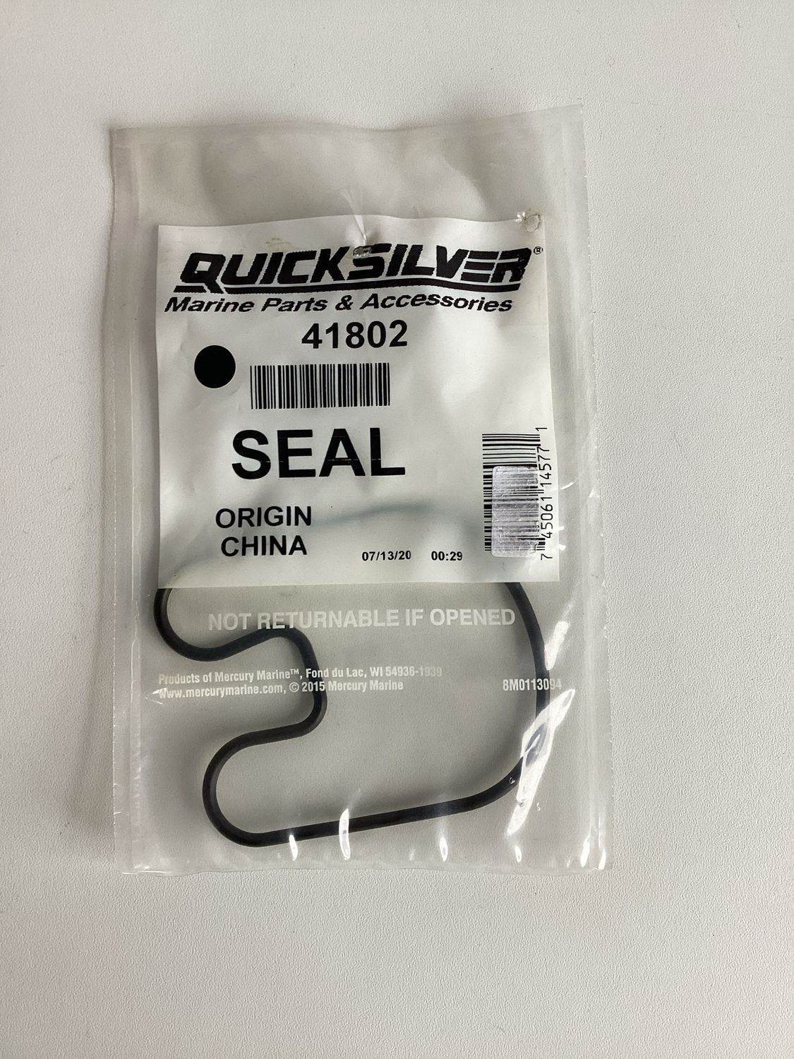 Quicksilver 41802 Seal