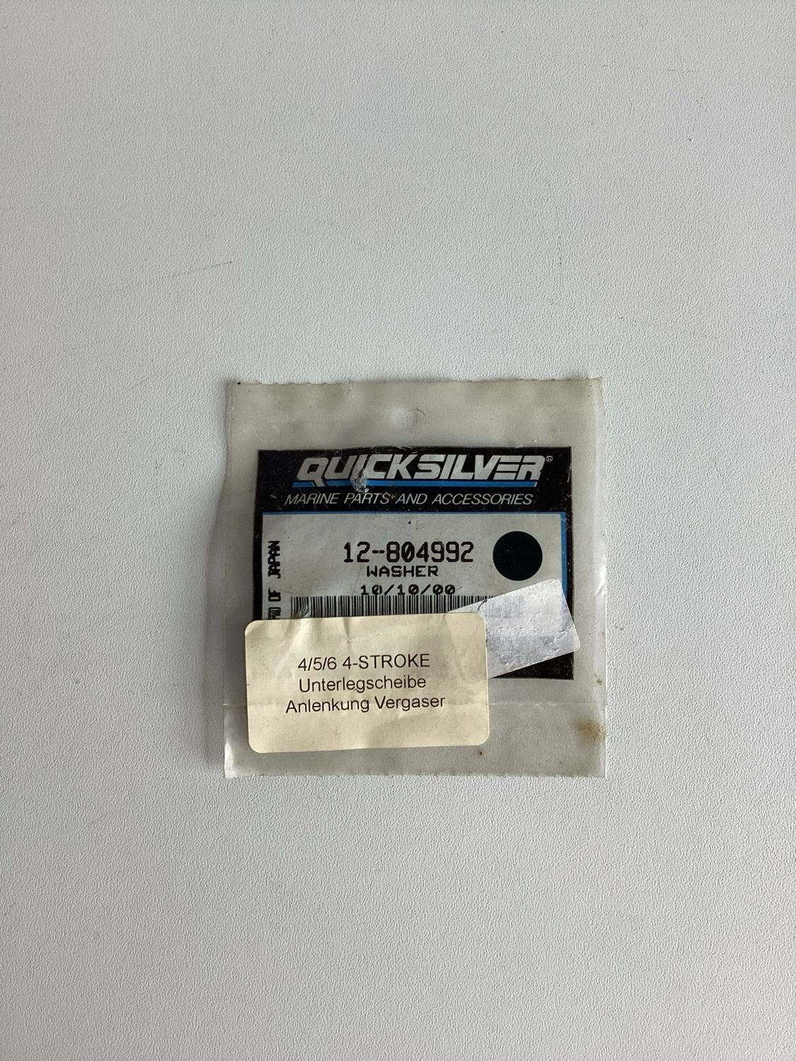 Quicksilver 804992 Washer