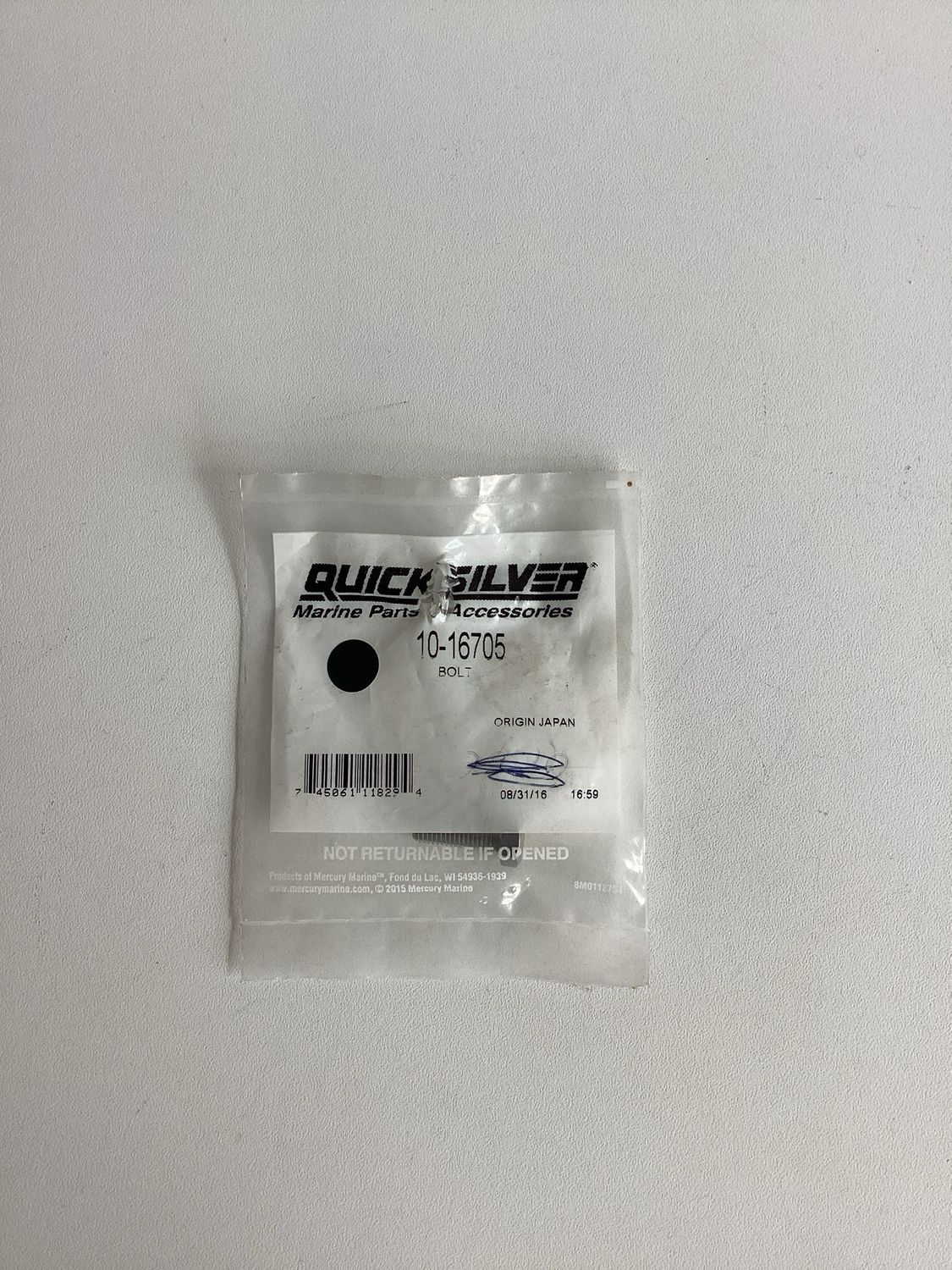 Quicksilver 16705 Bolt