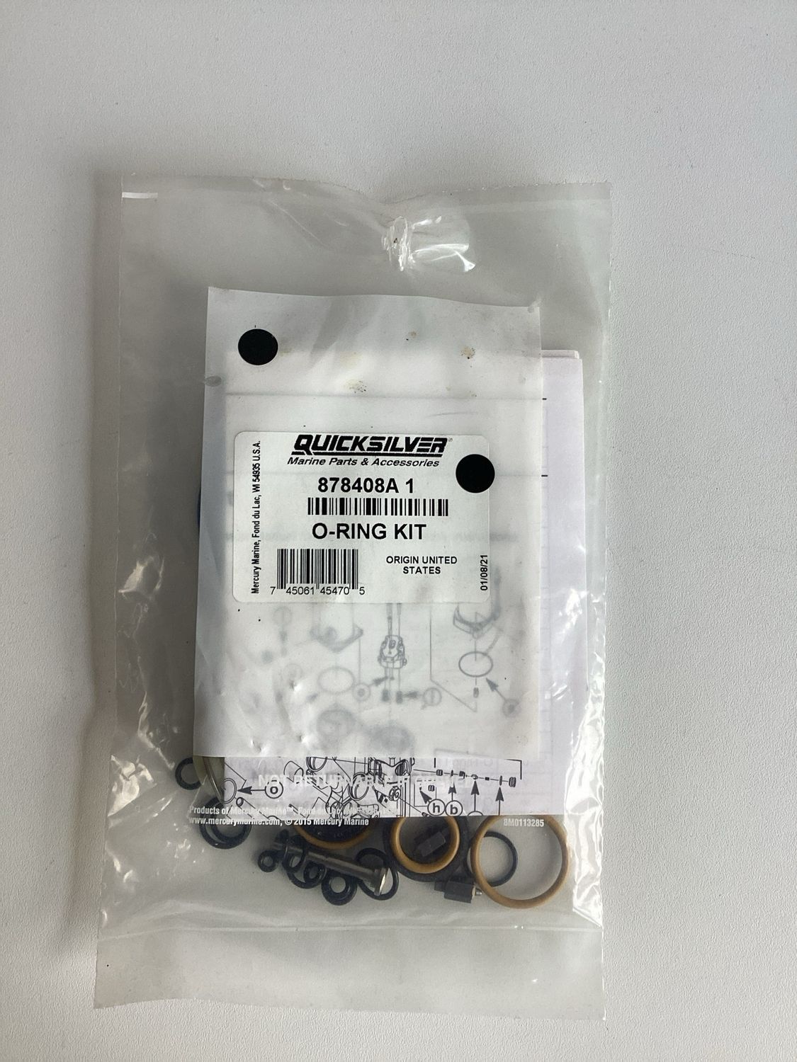 Quicksilver 878408A1 O-Ring Kit