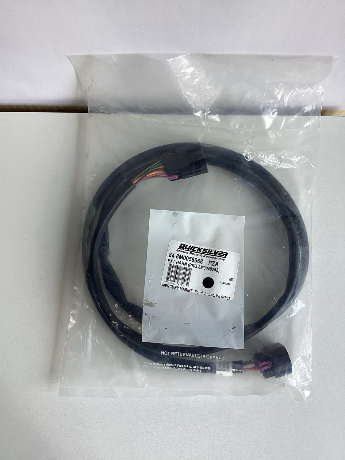 Quicksilver 8M0058668 Ext. Harness 10 Pin
