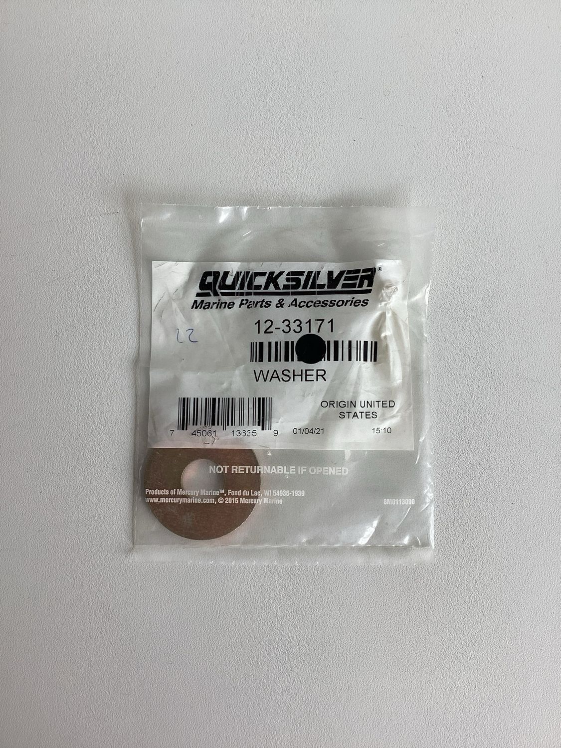 Quicksilver 33171 Washer