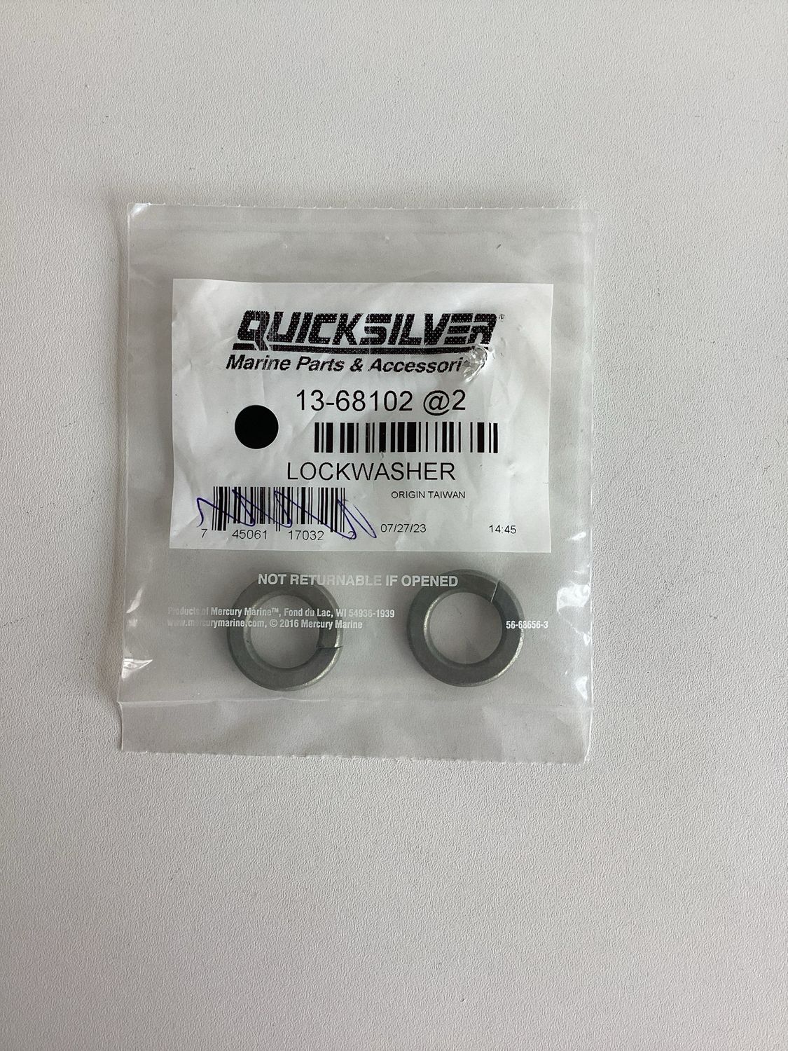 Quicksilver 68102 Lockwasher (VPE 2Stk.)