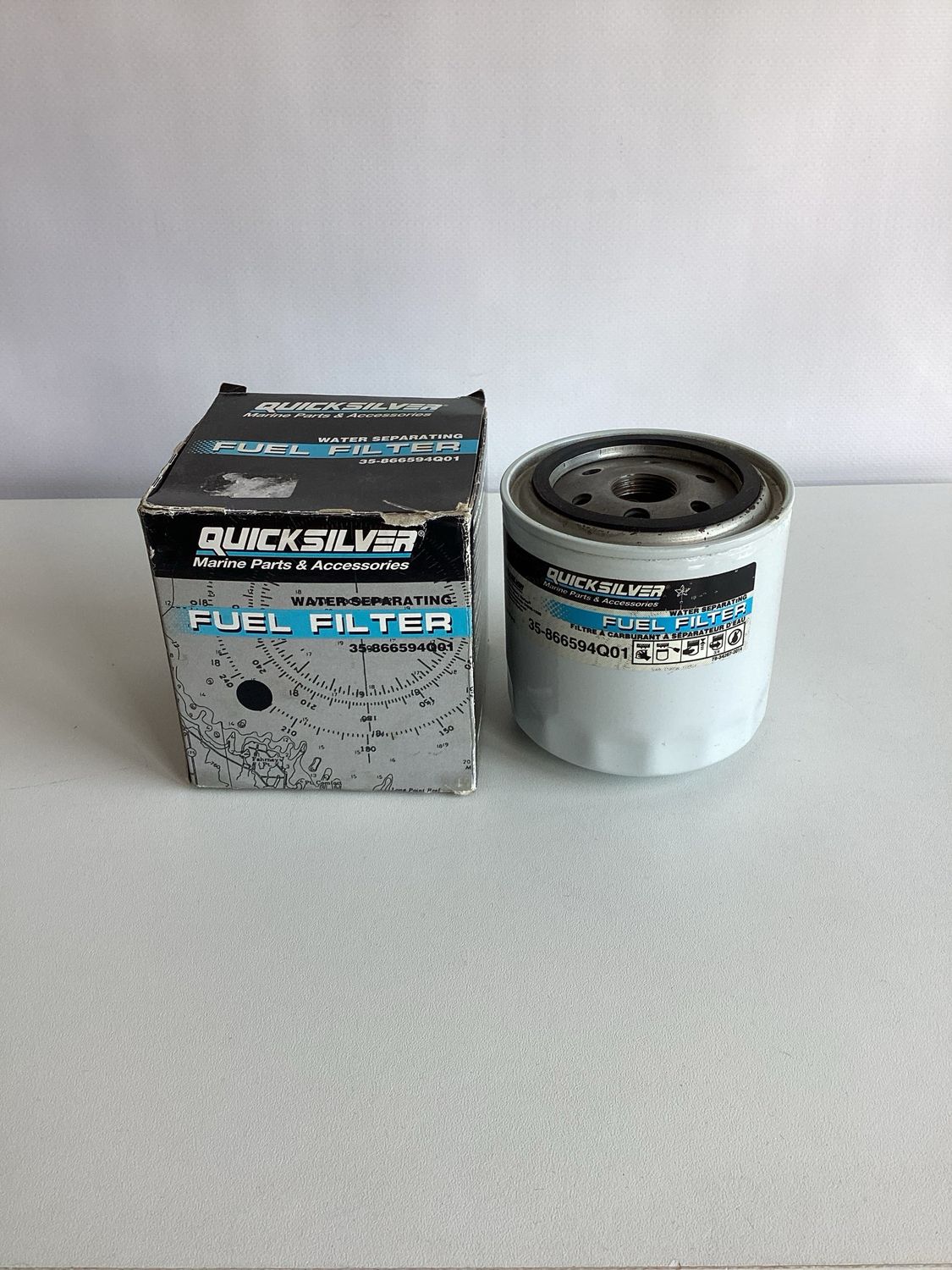 Quicksilver 866594Q01 Water Separating Fuel Filter