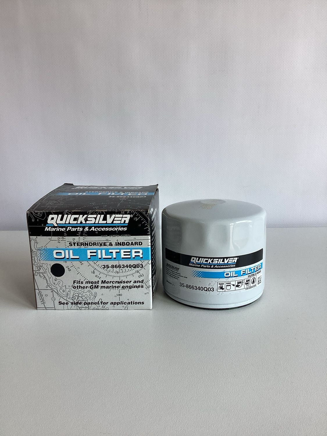 Quicksilver 866340Q03 Sterndrive &amp; Inboard Oil Filter