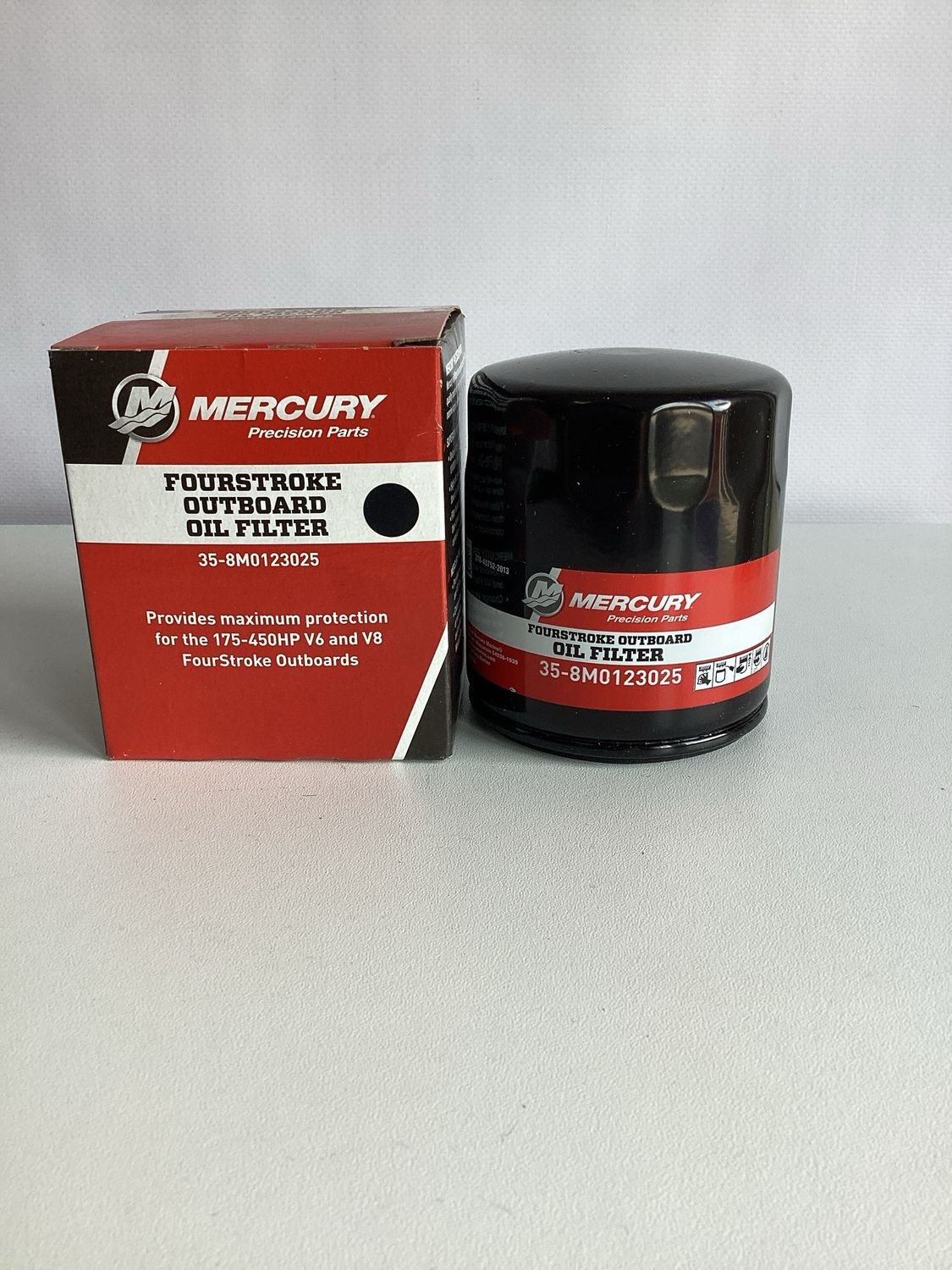 Mercury 8M0123025 Fourstroke Outboard Oil Filter