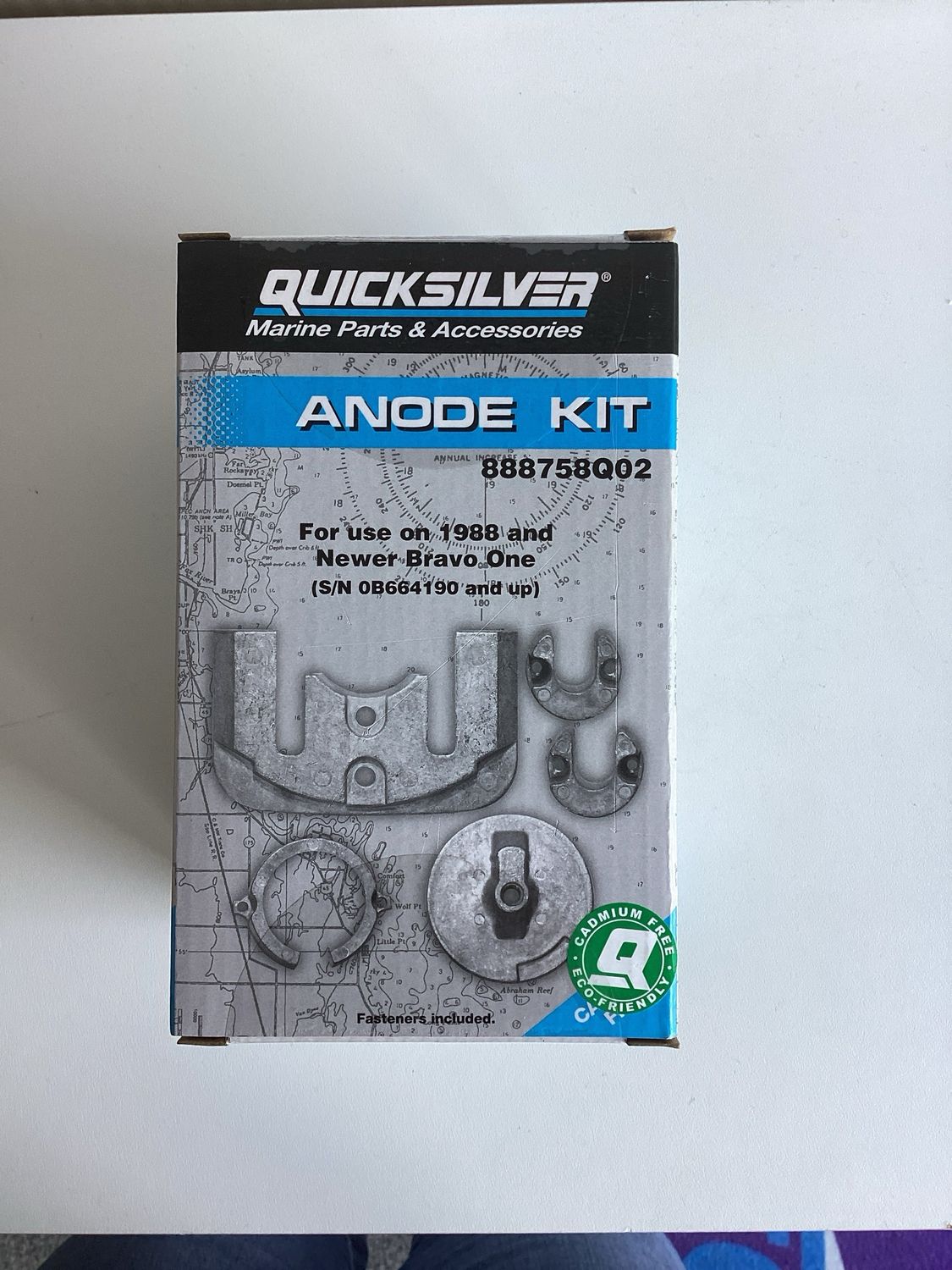 Quicksilver 888758Q02 Anode Kit