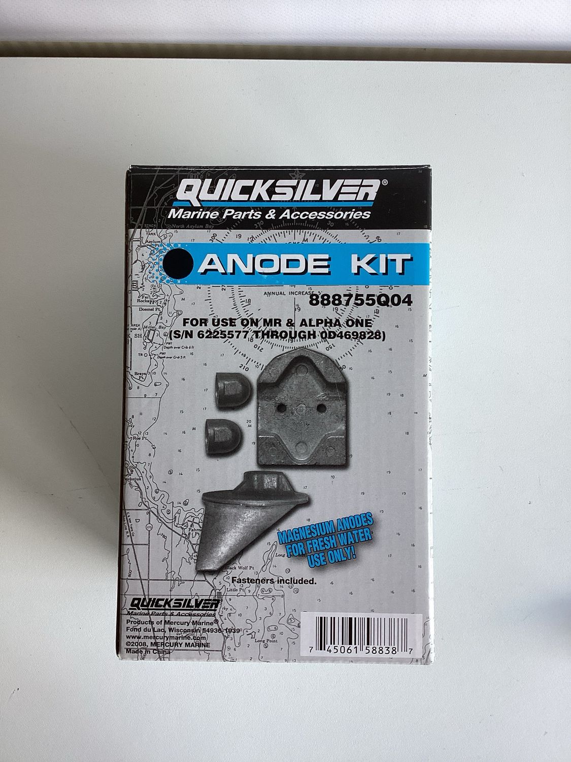Quicksilver 888755Q04 Anode Kit
