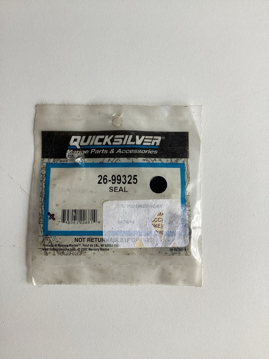 Quicksilver 99325 Seal