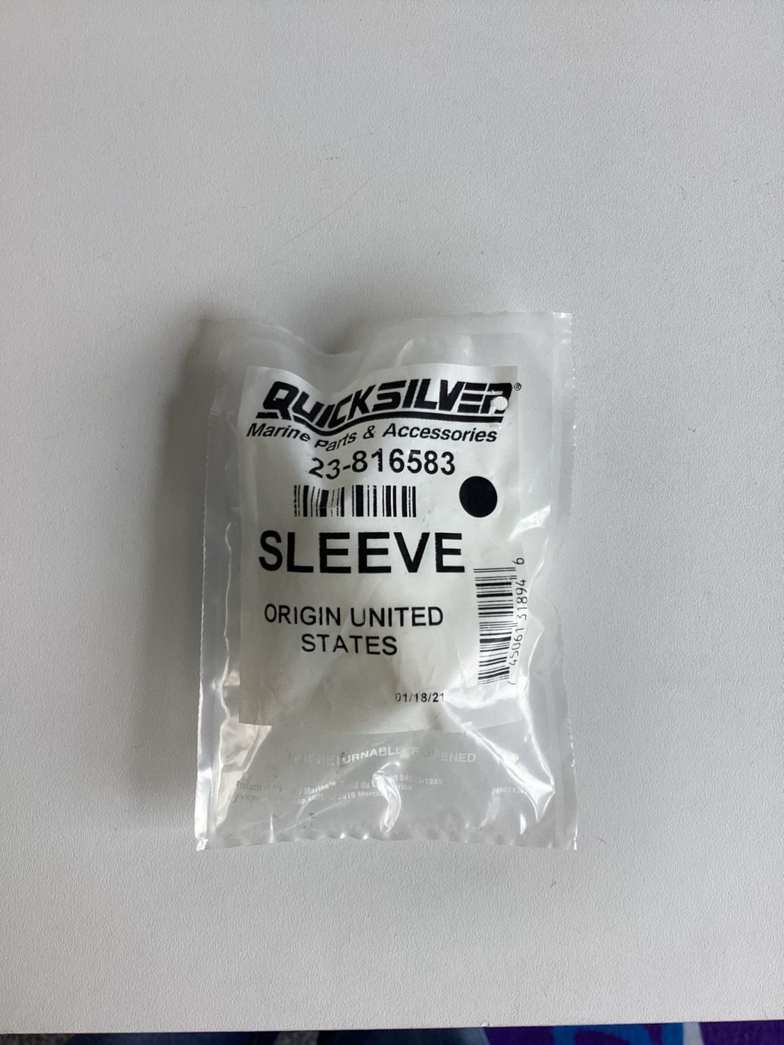 Quicksilver 816583 Sleeve