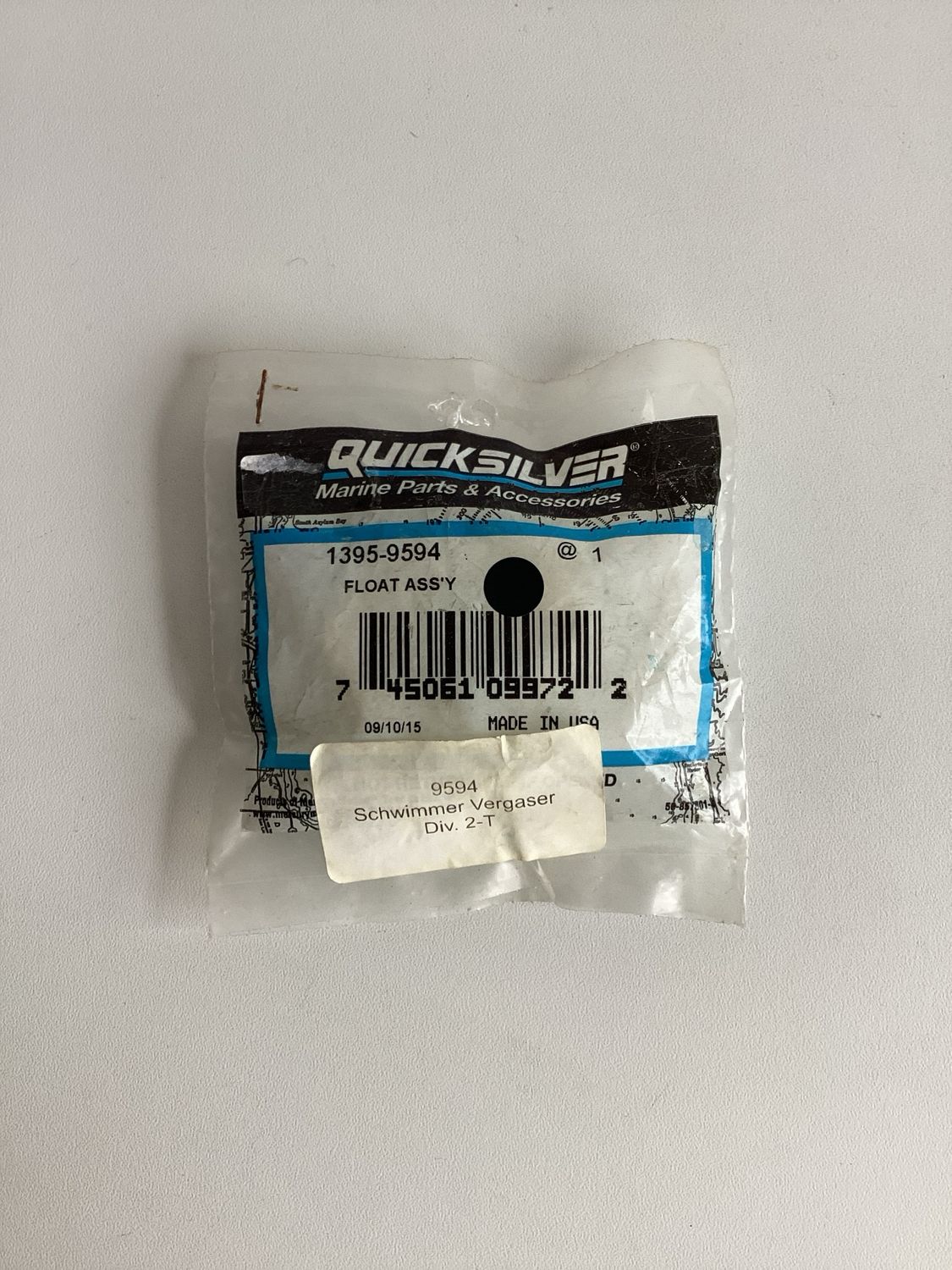 Quicksilver 9594 Float Assy