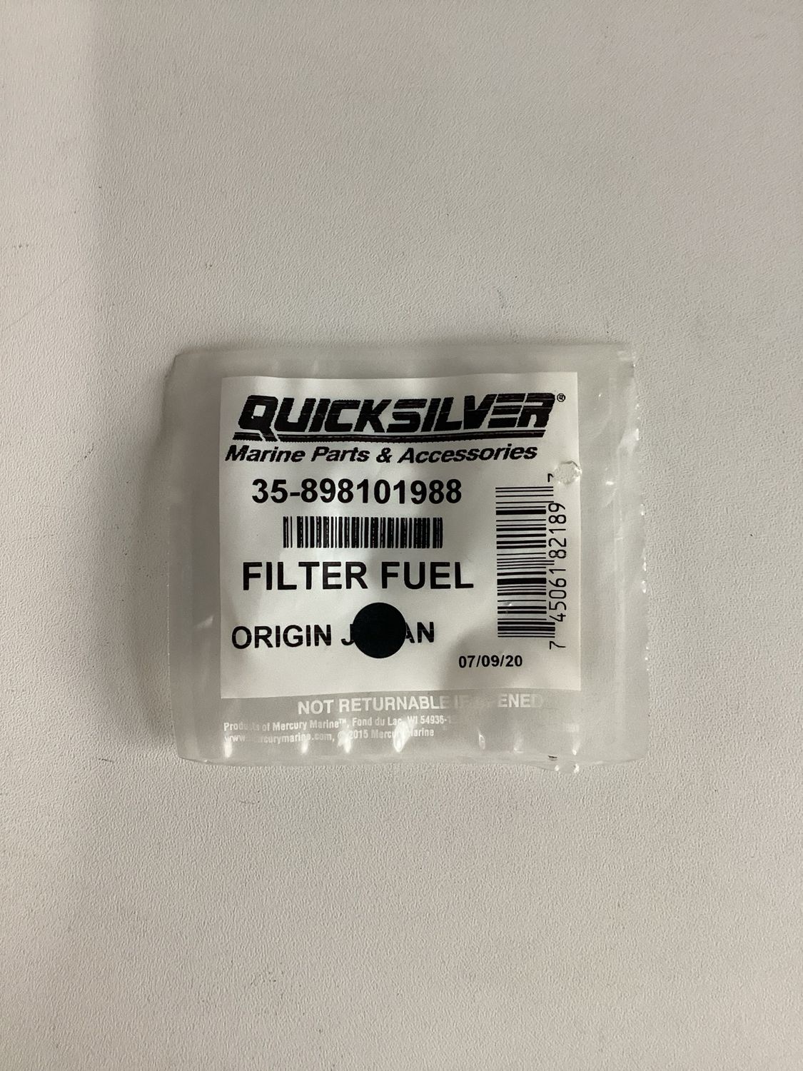 Quicksilver 898101988 Filter Fuel