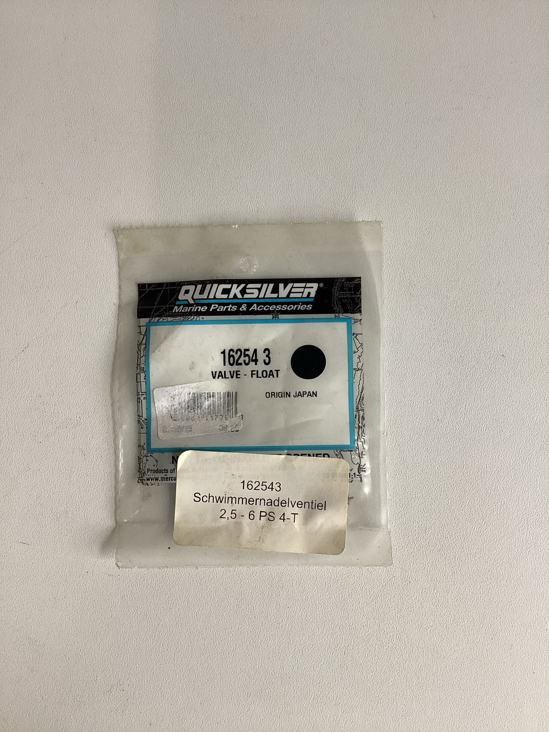 Quicksilver 162543 Valve-Float