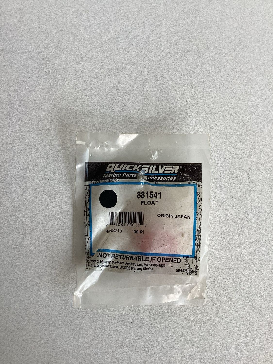 Quicksilver 881541 Float