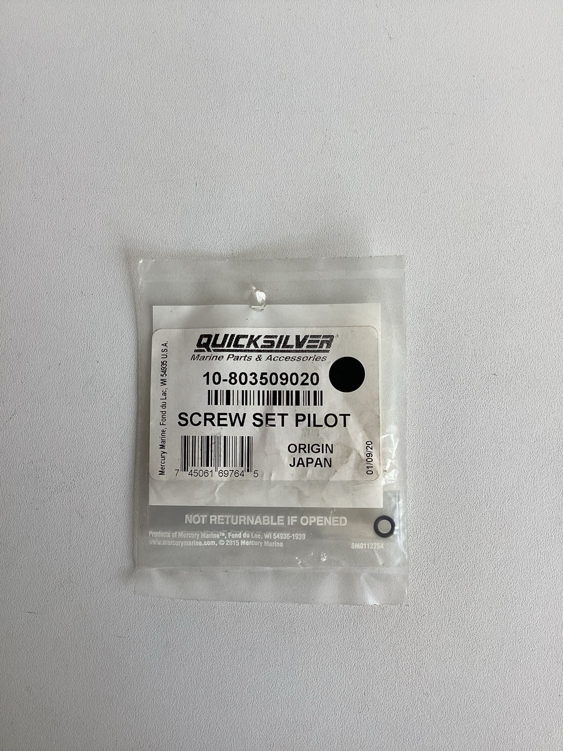 Quicksilver 803509020 Screw Set Pilot