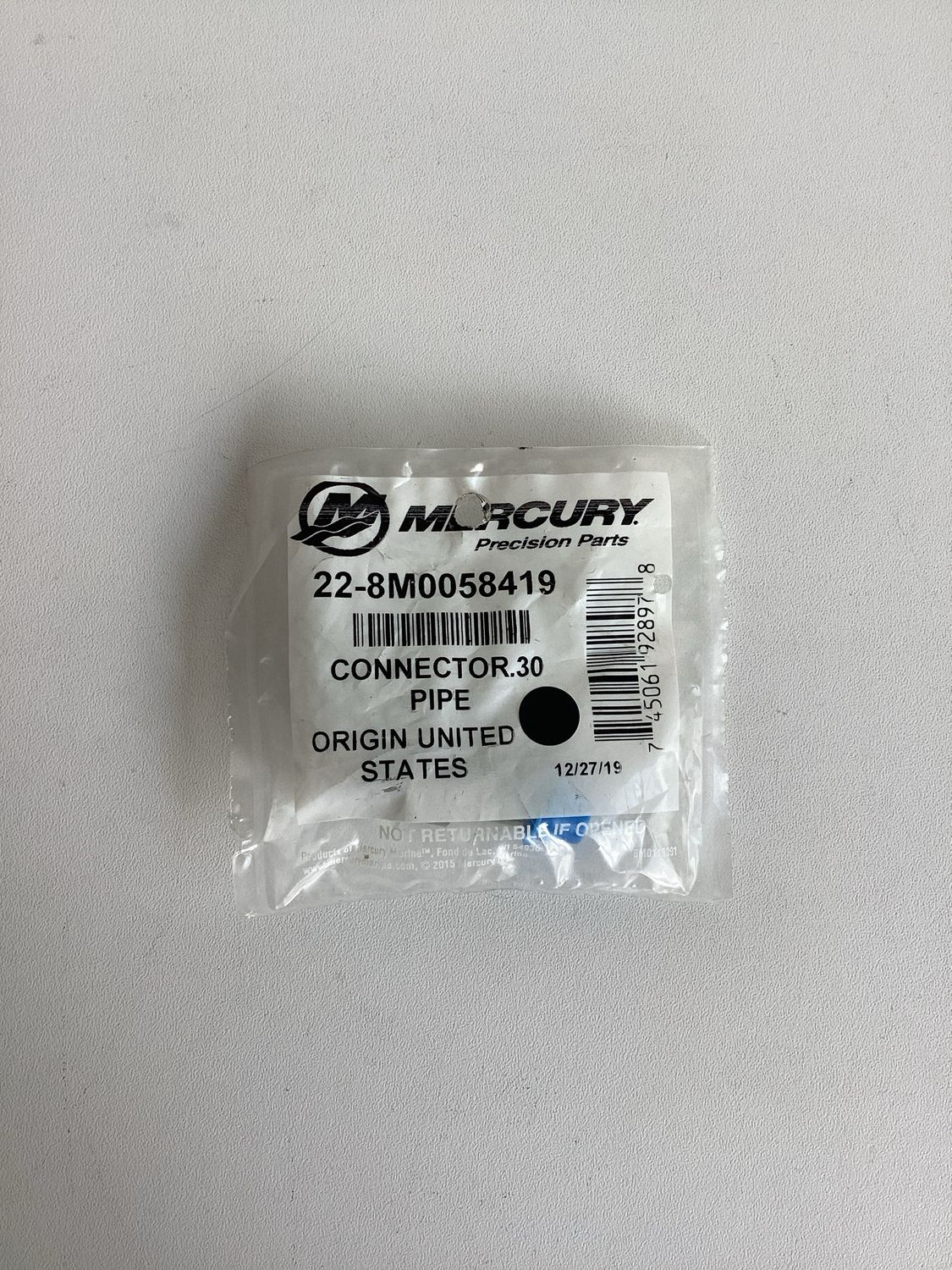 Quicksilver 8M0058419 Connector