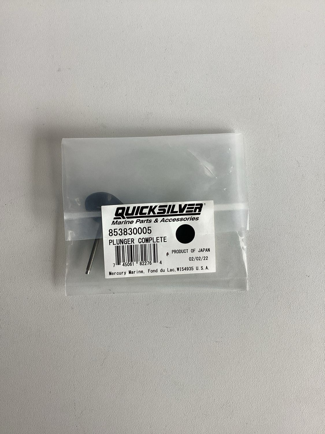 Quicksilver 853830005 Plunger Complete