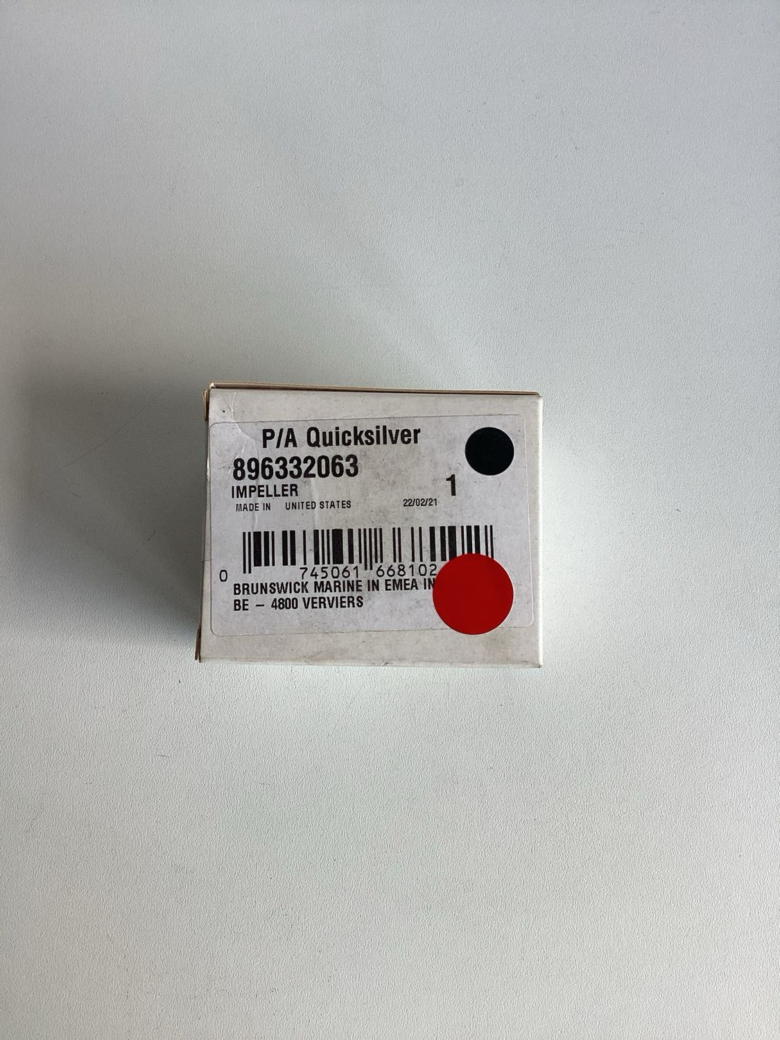 Quicksilver 896332063 Impeller