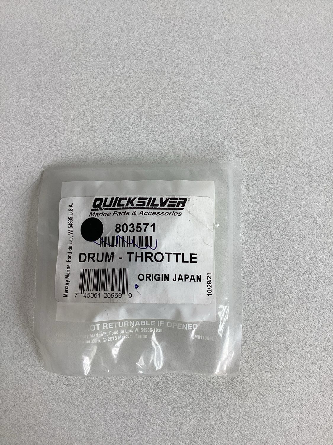 Quicksilver 803571 Drum-Throttle