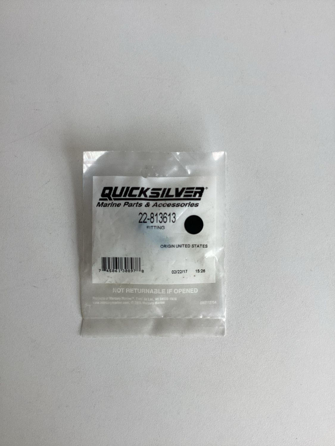 Quicksilver 813613 Fitting