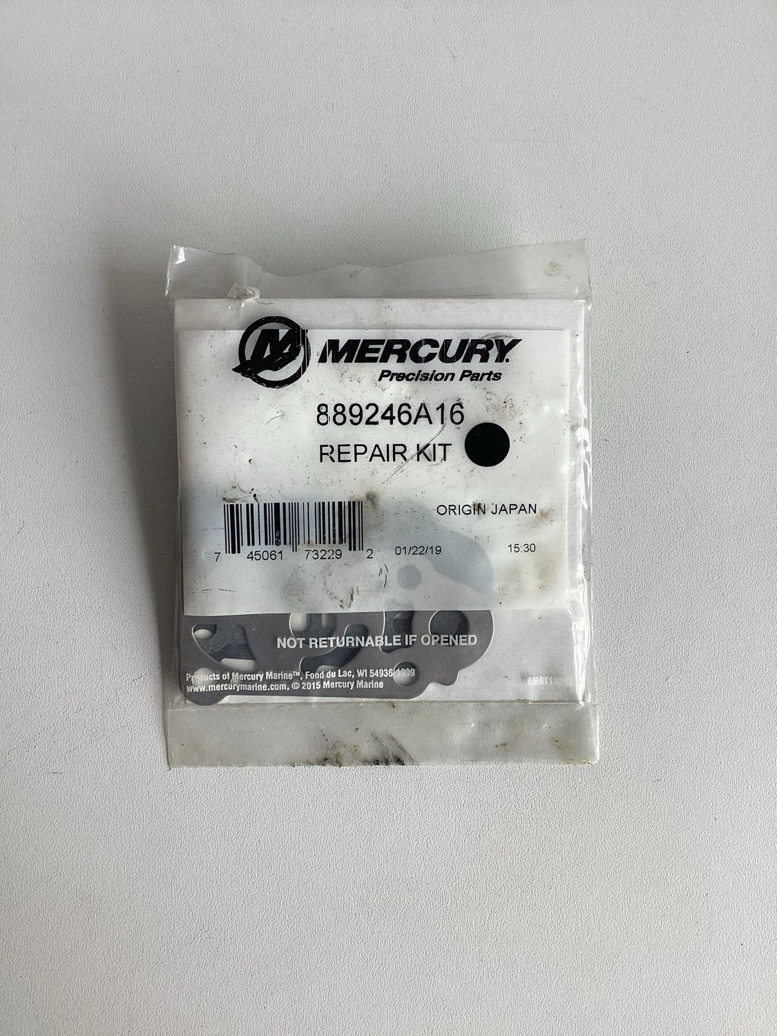 Mercury 889246A16 Repair Kit