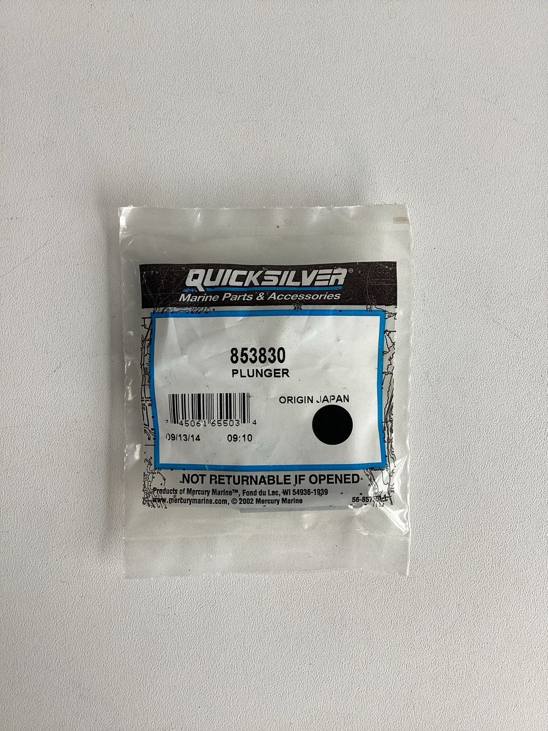 Quicksilver 853830 Plunger