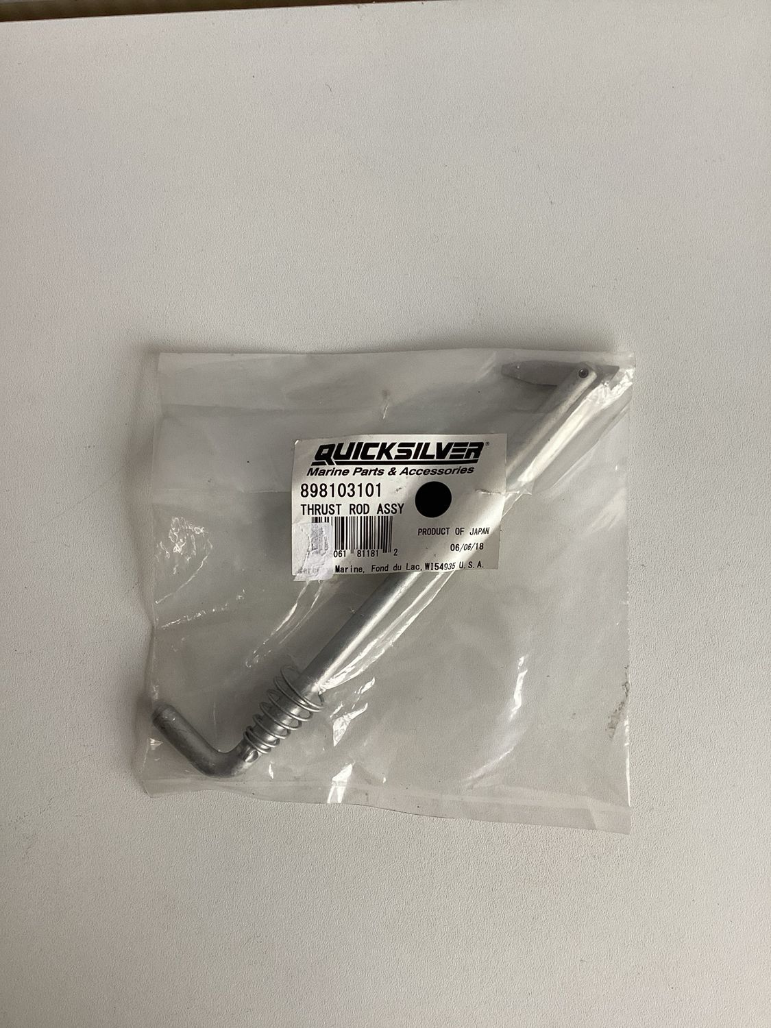 Quicksilver 898103101 Thrust Rod Assy