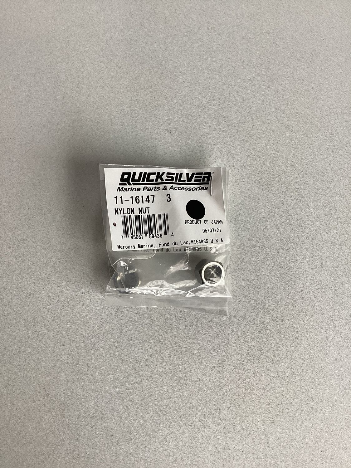 Quicksilver 161473 Nylon Nut