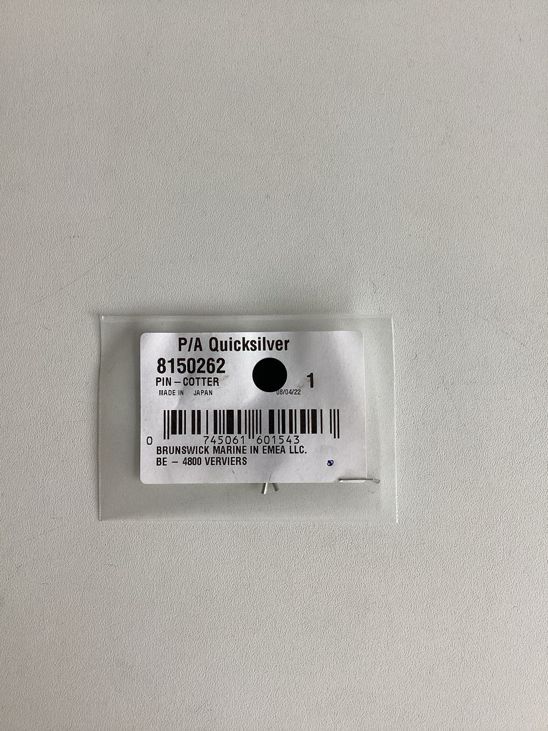 Quicksilver 8150262 Pin-Cotter