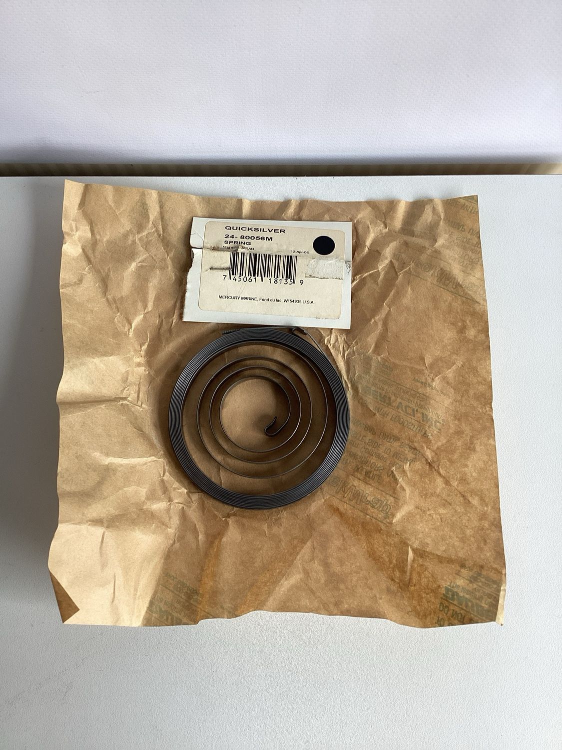 Quicksilver 80056M Spring
