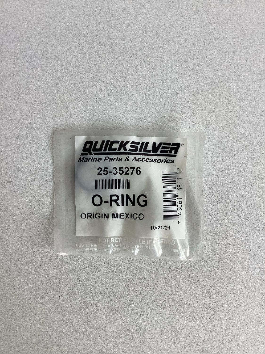 Quicksilver 35276 O-Ring