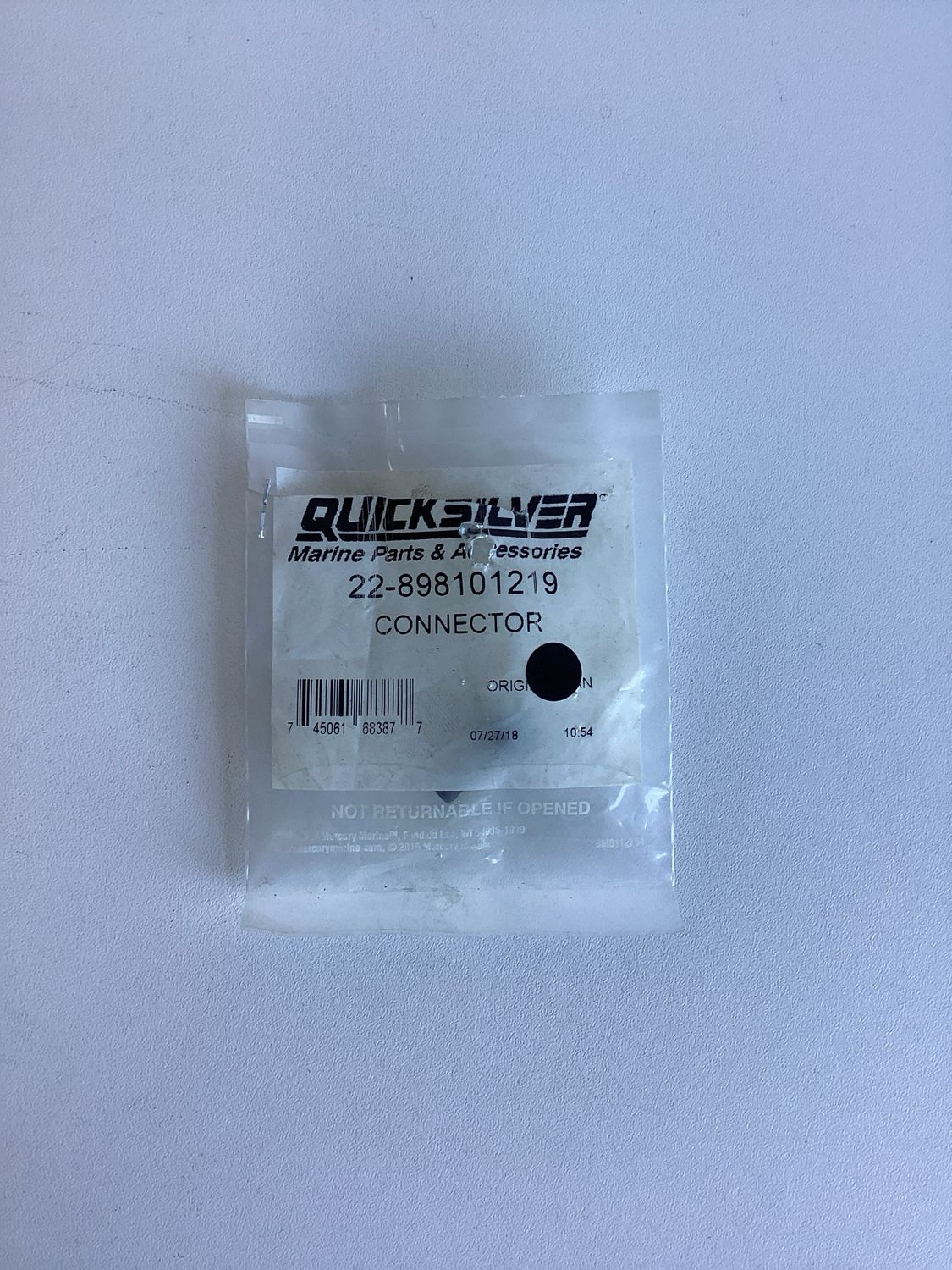 Quicksilver 898101219 Connector