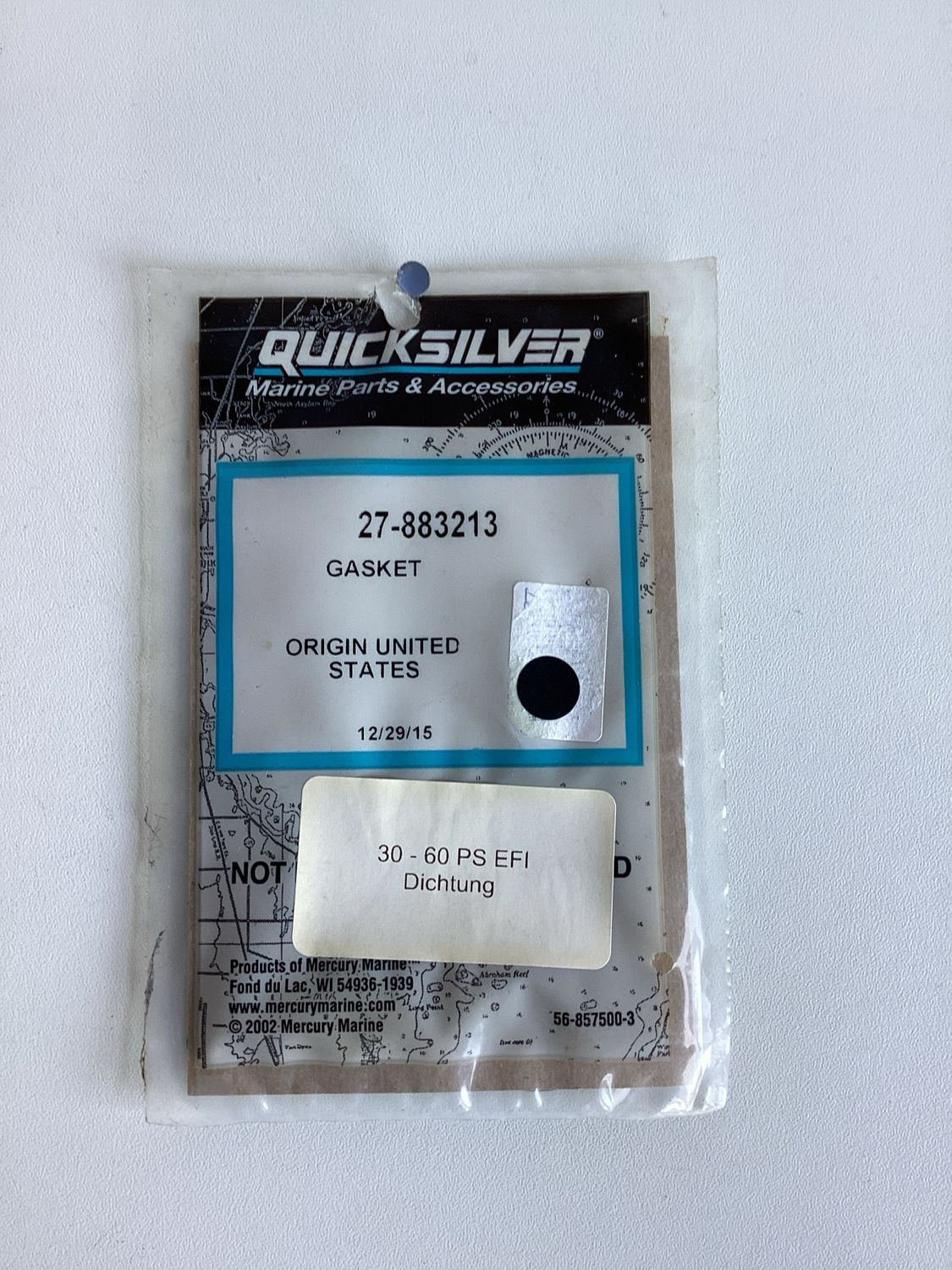 Quicksilver 883213 Gasket