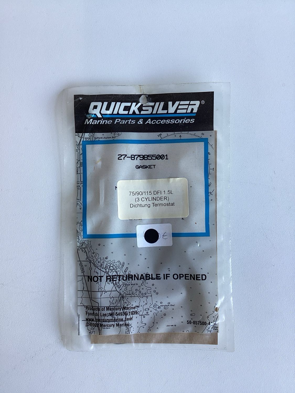 Quicksilver 879855001 Gasket