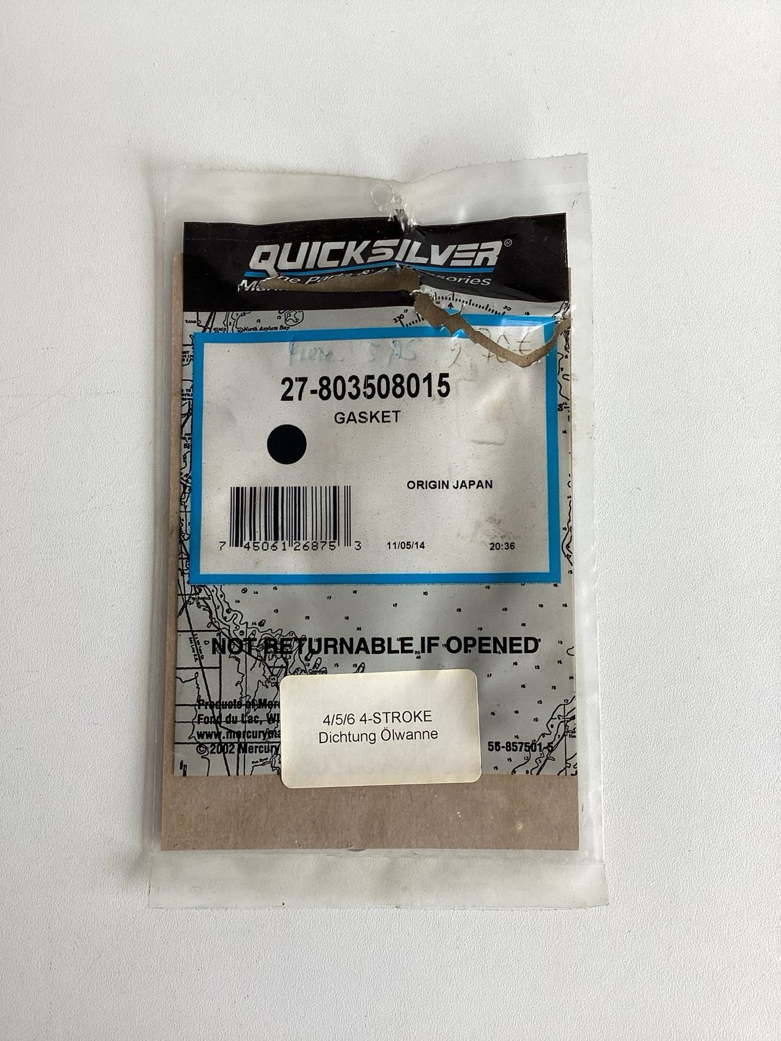 Quicksilver 803508015 Gasket